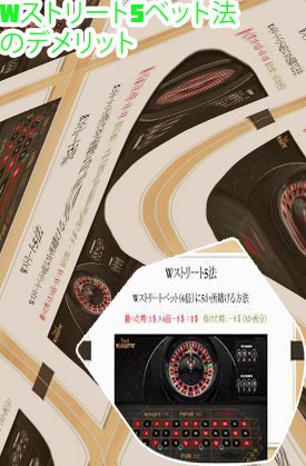 ルーレット wストリート