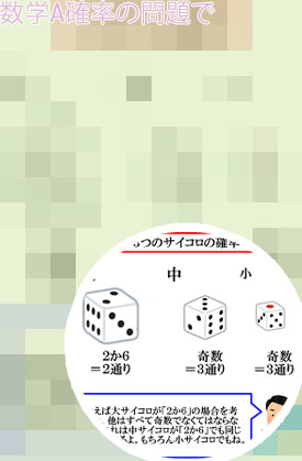 サイコロ 確率 2 個